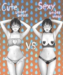 1girls absurd_res armpits arms_behind_head arms_up black_hair black_lingerie black_panties boob_window breasts breasts_out breasts_out_of_bra breasts_out_of_clothes cat_ears cat_lingerie chainsaw_man child_bearing_hips choker covered_nipples embarrassed embarrassed_female exposed_breasts female female_focus female_only hairless_armpits heart heart_pasties hi_res hips hips_wider_than_shoulders lace lace-trimmed_bra lace-trimmed_panties lace_trim lingerie lingerie_bra lingerie_only lingerie_panties mitaka_asa multiple_poses multiple_views panties pasties polka_dot polka_dot_panties presenting sinnypet solo solo_female solo_focus twintails underboob underbust underwear underwear_only