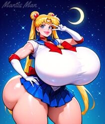 1girls ai_generated alternate_breast_size big_lips bimbo bimbo_body bimbo_lips bimbofication bimbofied bishoujo_senshi_sailor_moon blonde_hair blonde_hair_blue_eyes blonde_hair_female blue_eyes blue_eyes_female blue_skirt bow breasts_bigger_than_head breasts_bigger_than_torso brooch choker circlet closed_mouth closed_smile collar crescent crescent_moon curvy curvy_female curvy_figure deviantart double_bun earrings elbow_gloves female female_focus female_only gigantic_breasts gloves hair_bun hair_ornament hand_on_hip hourglass_figure hourglass_figured_female huge_ass huge_butt huge_thighs jewelry legs_apart leotard light-skinned_female light_skin long_hair long_hair_female looking_at_viewer magical_girl mantis_man no_panties parted_bangs pleated_skirt red_bow ribbon sailor_moon sailor_senshi_uniform self_upload signature skirt smile smiling smiling_at_viewer solo solo_female solo_focus stable_diffusion standing starry_background starry_sky thick thick_ass thick_hips thick_legs thick_lips thick_thighs twintails v_over_eye v_sign voluptuous voluptuous_female watermark white_gloves