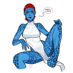 1girls big_ass big_breasts blue-skinned_female blue_body blue_skin breasts bust busty chest curvaceous curvy curvy_figure digital_media_(artwork) female hips hourglass_figure legs marvel marvel_comics mature mature_female minko mutant mutant_(marvel) mystique raven_darkholme red_hair slim_waist thick thick_hips thick_legs thick_thighs thighs voluptuous waist wide_hips x-men