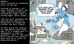1futa animal_genitalia anthro background bedroom_eyes big_breasts big_nipples blue_hair bucket_of_cum bunny_girl choker cum cum_bucket cum_pool cum_puddle cumming ear_accessory ejaculation english english_text exotic_penis flowers_in_hair furry futanari giant_sperm hair_over_one_eye hyper_sperm impregnation_request long_hair long_penis looking_at_viewer milkbuni milkbuni_(character) nature nature_background nude one_eye_covered one_eye_obstructed rabbit_girl sex_request shortstack sitting small_but_hung small_feet solo_futa sperm_cell talking_to_viewer the_buniverse vines waterfall wavy_hair white_fur