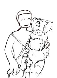 dick_with_dick enjoying female fluffy futa_only hug mechanical_legs medium_penis naked_female oc small_nipples tauter