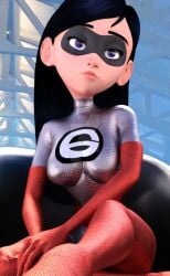 1girls 3d big_ass big_thighs breasts bust chest curvaceous curvy curvy_figure disney female hero heroine hips hourglass_figure legs light-skinned_female light_skin pixar slim_waist superhero superheroine the_incredibles thick thick_hips thick_legs thick_thighs thighs violet_parr voluptuous voluptuous_female vtemp waist wide_hips