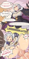 1girls ahegao anal anal_sex chrom_(fire_emblem) clothed cum_in_ass davewaterfalls female fire_emblem fire_emblem_awakening fucked_silly full_nelson full_nelson_anal grima_(fire_emblem) instant_loss_2koma male pussy red_eyes robin_(fire_emblem) robin_(fire_emblem)_(female) solo_focus twintails white_hair