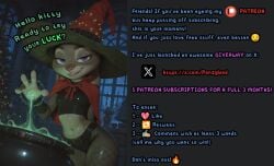 1girls ai_generated anthro female furry_female furry_only giveaway hi_res high_quality high_resolution highres judy_hopps magic magical_girl panzglard twitter wizard wizard_hat zootopia zootopia_2