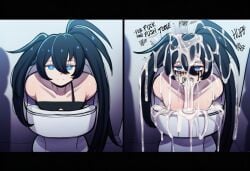 black rock shooter (character) from black rock shooter
