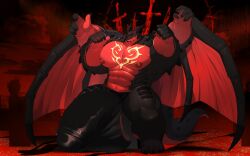 balls bara bodybuilder cum cumming cumshot doombosi furry hyper hyper_balls hyper_cock hyper_genitalia hyper_penis hyper_testicles male male_only muscles muscular muscular_arms muscular_male muscular_thighs penis testicles
