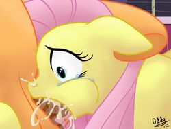 applejack_(mlp) earth_pony equine female flareponyta fluttershy_(mlp) friendship_is_magic fur male my_little_pony pony smooth_skin straight