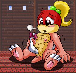 mario_(series) masturbation nintendo pom_pom_(mario) super_mario_3d_land tagme