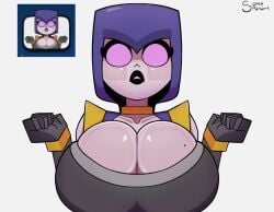 1girls big_tits breasts clash_(series) clash_of_clans clash_royale emote_(clash_royale) female somespanart supercell tagme witch_(clash_of_clans) witch_(clash_royale)