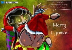 cyn (murder drones) from christmas by blazedscarf