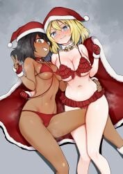 andou (girls und panzer) from christmas by aomushi (mushamusha)