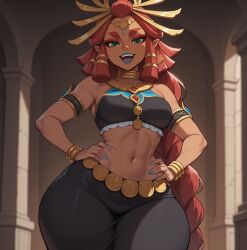 riju from breath of the wild by smogai