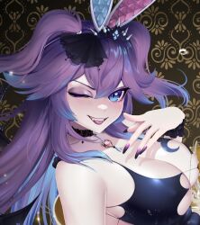 cottontail (vtuber) from indie virtual youtuber by froggyloch (artist)
