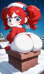 1girls 2025 2025s ai_assisted ai_generated annoyed annoyed_expression ass big_ass big_breasts big_butt blue_eyes blue_ribbon blue_ribbons blush breasts butt chimney christmas christmas_2025 christmas_clothing christmas_headwear curly_hair female female_focus female_only freckles freckles_on_face gloves hat headgear headwear high_quality high_resolution highres holidays huge_ass huge_butt illustrious_(stable_diffusion) large_ass large_butt mob_entertainment mob_games panties pixai poppy_(poppy_playtime) poppy_playtime red_gloves red_hair red_lipstick red_panties red_underwear redhair redhead redhead_female ribbon ribbons santa_costume santa_gloves santa_hat shiny_hair shiny_skin shortstack snow snowing solo solo_female solo_focus stable_diffusion stuck_in_chimney tagme tree trees twintails twintails_(hairstyle) underwear urikoito video_games white_body white_skin