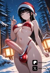 hyuuga hinata from christmas by nickythecreator