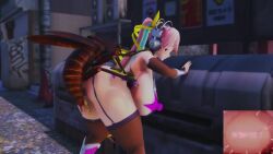 1girls 1monster 3d anastasia123mmd bending_forward bent_forward bent_over big_breasts blush breasts censored censored_genitalia censored_penis chinese_text cockroach creampie cum cum_in_pussy cum_inside dick egg erect_nipple fallout_4 fertilization garter_straps has_audio headphones headset impregnation insectophilia insects interspecies japanese_text long_hair longer_than_10_seconds looking_back mikumikudance mmd mosaic_censoring nipples_visible_through_clothing nitroplus no_bra no_panties outside ponytail radroach sagging_breasts shorter_than_one_minute sound sperm sperm_cell super_sonico tagme taimanin_(series) taimanin_rpgx text thighhighs thighs video zoophilia