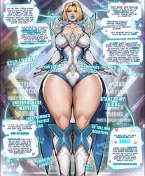 emma frost from marvel by zelhypno
