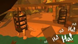 3d 3d_(artwork) 4_toes angry angry_expression angry_face annoyed annoyed_expression annoyed_face anthro_futa barrel barrels big_tail boner bridge bush bushes cage caged canine_genitalia canine_penis cell cock crate dick dickgirl erect_penis erection feline feline_humanoid female female_anthro female_focus flower flower_in_hair fluffy_tail furry furry_female furry_futa furry_only furry_tail futa_anthro futa_furry futa_only futanari hands_on_crotch hands_on_pussy hanging high_quality holding_hands imprisoned imprisonment inside_cage knot knotted_penis large_penis laughing laughing_at_another long_penis looking_at_another mostly_naked mostly_naked_futa mostly_nude mostly_nude_futa offscreen_character offscreen_characters padlock palm_tree penis_out penis_visible planks rec_room red_penis self_upload shaded skeleton sunny_(melodynotmel) syntholsoul tail text trapped trapped_in_cage white_text