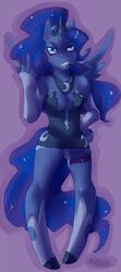 anthro anthrofied breasts equine female friendship_is_magic horse looking_at_viewer mlpfwb my_little_pony pony princess_luna_(mlp) pussy solo