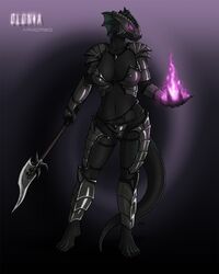 anthro armor black_skin iksar lizard tagme