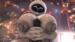 1boy 1girls 3d animated big_breasts big_penis breasts disney eve_(wall-e) fuckgirl handjob penis pixar pov rayhuma robot robot_boy robot_girl tagme wall-e wall-e_(character)