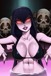 breasts_bright clash_of_clans clash_royale eyes female rabbitslides supercell tagme tits_bigger_than_head water witch_(clash_of_clans) witch_(clash_royale)