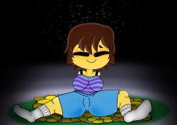 1girls alternate_version_available clothing fappencheese frisk frisk_(undertale) undertale undertale_(series)