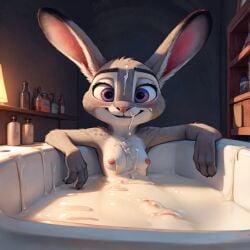 judy hopps from disney by unknown artist