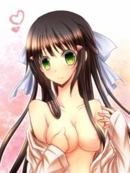 blush green_eyes kono_naka_ni_hitori_imouto_ga_iru! long_hair pointy_chin tagme tsuruma_konoe