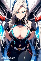 ai_generated cleavage kayle league_of_legends tagme