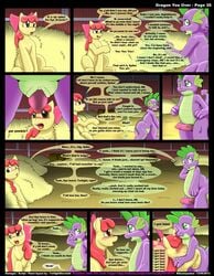 apple_bloom_(mlp) dragon dragon_you_over_(kitsune_youkai) equine female friendship_is_magic horse kitsune_youkai my_little_pony page_35 pony smooth_skin spike_(mlp)