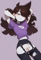 ai_generated cum jaiden jaiden_animations pussy small_breasts