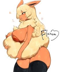 1girls 2024 2d 2d_(artwork) anthro anthro_only big_breasts black_legwear black_thighhighs blonde blonde_female blonde_hair blonde_hair_female breasts busty cleavage color colored fantasy flareon fluffy fluffy_tail full_color game_freak generation_1_pokemon hair heart huge_breasts large_breasts leotard long_hair looking_at_viewer monster monster_girl naughty nintendo orange_body orange_fur pokémon pokémon_(species) pokemon pokemon_(species) pokemon_only pokemon_rgby pokephilia seductive smile smiling smiling_at_viewer stockings tail thick_thighs thighhighs thighs toge77789 togetoge tuft video_game video_game_character video_game_franchise video_games voluptuous voluptuous_female