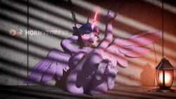 2025 3d_(artwork) absurd_res ahe_gao anthro big_breasts bodily_fluids breasts canid canine collar collar_tag cuff_(restraint) digit_ring digital_media_(artwork) dirty dirty_feet drooling_tongue equid equine feet female foot_fetish foot_focus friendship_is_magic glowing hasbro heart_eyes heart_symbol hi_res horn hornyforest horse jewelry lamp looking_pleasured mammal my_little_pony nipples nude nude_anthro nude_female piercing pony restrained restraints ring ring_piercing solo thick_thighs toe_ring toes tongue tongue_out twilight_sparkle_(mlp) wall_(structure) wet wet_body wings