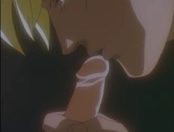 before_blowjob blonde_hair gay gentle gentle_sex holding_penis johnathan_tiberius kissing_penis legend_of_the_blue_wolves leonard_schteinberg male male_only nude penis screenshot yaoi