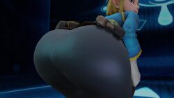 1girls 3d animated animation ass ass_clap ass_clapping ass_focus ass_jiggle ass_shake bedroom_eyes big_ass big_butt black_pants blonde_hair bouncing_ass bouncing_butt butt_clap butt_clapping butt_shake clapping_ass clapping_cheeks curvy curvy_female fat_ass female from_behind huge_ass jiggle jiggling_ass jiggling_butt kishi large_ass leaning_forward leggings mp4 no_sound pants pointy_ears princess_zelda seductive shiny_clothes solo solo_female standing standing_position tagme teasing teasing_viewer the_legend_of_zelda the_legend_of_zelda:_breath_of_the_wild the_legend_of_zelda:_tears_of_the_kingdom thick_ass thick_thighs tight_pants twerking video
