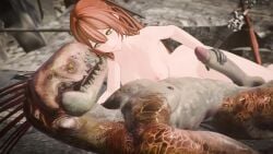 3d_animation animated crossover female femdom halo_(series) handjob kig-yar laying_on_back laying_on_side looking_at_another male monster mp4 no_sound springfield_(girls'_frontline) tagme tyviania video