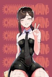 higashiyama kobeni from chainsaw man by misterlmaoo