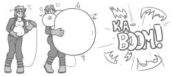about_to_burst about_to_explode about_to_pop belly_expansion belly_inflation big_belly big_breasts big_breasts bloated_belly bloated_stomach bloated_tummy blush blush_lines blushing_female boob_expansion boob_inflation breast_expansion breast_inflation bursting comic expansion expansion_fetish explosion huge_belly huge_boobs huge_breasts imminent_bursting imminent_explosion imminent_popping inflated_belly inflated_boobs inflated_breasts inflation inflation_fetish lychiiart massive_belly massive_boobs massive_breasts popping sequence