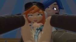 3d female female_only meggy_spletzer smg4 squirting tagme tari_(smg4) yuri