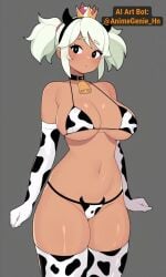 ai_generated brawl_stars cow_girl cow_print mandy_(brawl_stars)