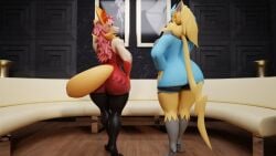 aurora_(nbanoob) big_ass big_breasts breasts bubble_butt delphox female furry huge_ass huge_breasts mystical_phox pokemon pokemon_(species) tagme tagne thick_thighs wide_hips zeraora
