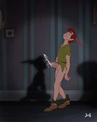 disney gay peter_pan peter_pan_(character) peter_pan_(disney) solo solo_male yaoi