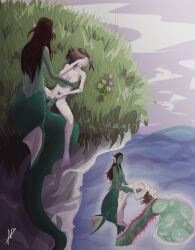1futa ass background belly_bulge bigger_futa bigger_penetrating_smaller bite bite_mark breasts claws cliff close-up drawing egg_implantation egg_laying embarrassed embarrassed_nude_female female female_focused female_penetrated fins futanari genital_slit gills grass hickey human humanoid hybrid intersex interspecies long_fingernails long_tail mating merfolk mermaid naked no_legs nude nude_female nude_futa on_ground oviposition ovipositor penetration petite pussy scratches sea shy siren slim slit smaller_female spikes spikes_(anatomy) stomach_bulge thin_waist webbed_hands white_hair x-ray