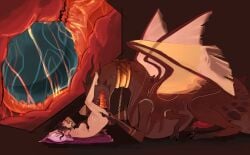 1monster alternate_version_at_source alternate_version_available big_breasts big_penis breasts breasts_out cunnilingus dragon eating_pussy egg egg_implantation eggs femsub huge_cock lacrimale large_breasts large_penis long_tongue monster monster_boy monster_cock monster_on_female monsterfucker monsterfucking oral oral_penetration oral_sex original original_character size_difference size_play submissive_female teratophilia tongue tongue_fucking