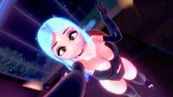1girls 3d aged_up andrea_davenport big_breasts breasts female model papaoso selfie smile tagme the_ghost_and_molly_mcgee