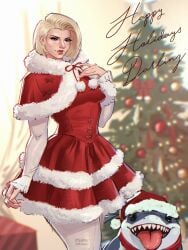 emma frost from marvel by pepedraws