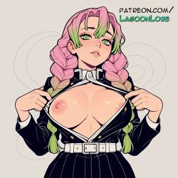 kanroji mitsuri from demon slayer by lagoonlore