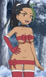nemona (pokemon) from christmas by saucemon7