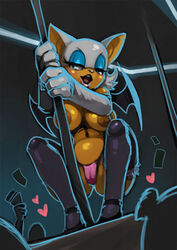 rouge the bat from sega by bittenhard